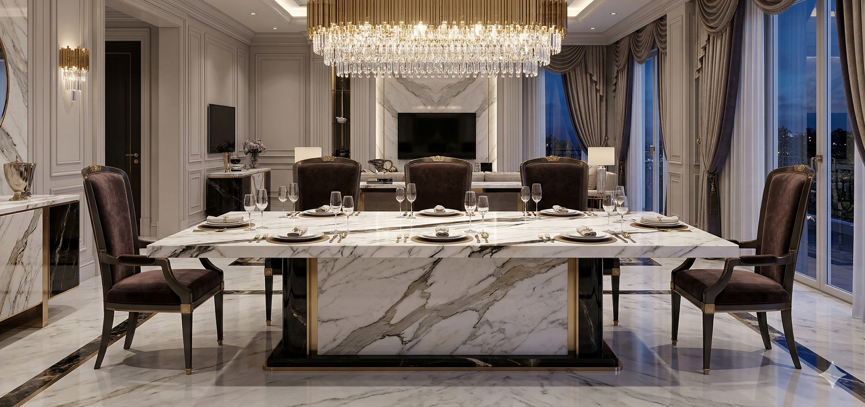 Marble Dining